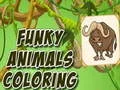 لعبة Funky Animals Coloring على الانترنت