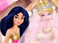 لعبة Princess Pink And Gold Wedding على الانترنت