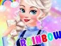 لعبة Princess Rainbow Fashion على الانترنت