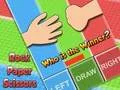 لعبة Rock Paper Scissors على الانترنت