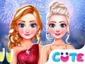 لعبة Frozen Princess New years Eve على الانترنت