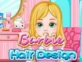 لعبة Barbie Hair Design على الانترنت