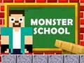 لعبة Herobrine vs Monster School على الانترنت