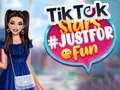 لعبة TikTok Stars #justforfun على الانترنت