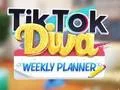 لعبة TikTok Diva Weekly Planner على الانترنت