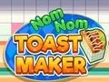 لعبة Nom Nom Toast Maker على الانترنت