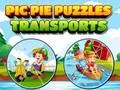 لعبة Pic Pie Puzzles Transports على الانترنت