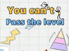 لعبة You can't pass level على الانترنت