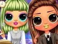 لعبة BFFs Dark Academia Winter Outfits على الانترنت