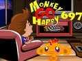 لعبة Monkey Go Happy Stage 697 على الانترنت