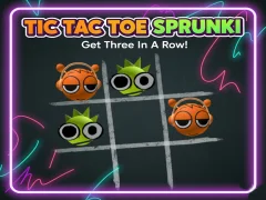 لعبة Tic Tac Toe Sprunki على الانترنت