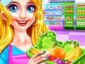 لعبة Supermarket Girl Cleanup على الانترنت