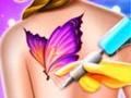 لعبة Barbie Funny Tattoo Shop على الانترنت