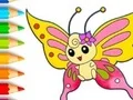 لعبة Coloring Book: Butterfly على الانترنت