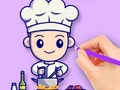 لعبة Coloring Book: Chef على الانترنت