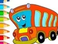 لعبة Coloring Book: Bus على الانترنت