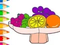لعبة Coloring Book: Fruit على الانترنت