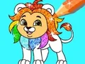 لعبة Coloring Book: Lion على الانترنت