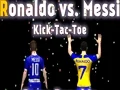 لعبة Messi vs Ronaldo Kick Tac Toe على الانترنت