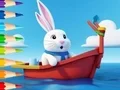 لعبة Coloring Book: Sailing Rabbit على الانترنت