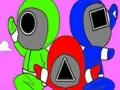 لعبة Coloring Book Squid game على الانترنت