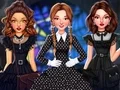 لعبة Celebrity Wednesday Addams Style على الانترنت