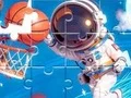 لعبة Jigsaw Puzzle: Space Basketball على الانترنت