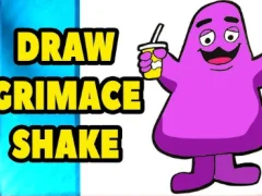 لعبة Grimace Shake: Draw and Erase على الانترنت