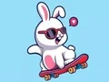لعبة Coloring Book: Rabbit Skateboard على الانترنت