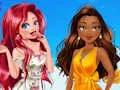 لعبة Flash Quiz Princess Vs Princess على الانترنت
