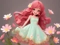 لعبة Coloring Book: Flower Dress على الانترنت