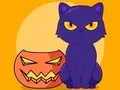 لعبة Coloring Book: Halloween Cat على الانترنت