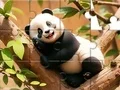 لعبة Jigsaw Puzzle: Panda On Tree على الانترنت