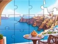 لعبة Jigsaw Puzzle: Santorini على الانترنت