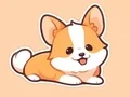 لعبة Coloring Book: Corgi على الانترنت
