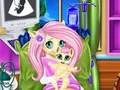 لعبة Pony Fluttershy Baby Birth على الانترنت