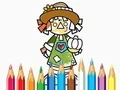 لعبة Coloring Book: Scarecrow على الانترنت