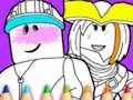 لعبة Roblox Coloring Game على الانترنت
