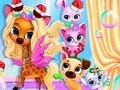لعبة Pets Grooming Bubble Party على الانترنت