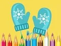 لعبة Coloring Book: Cute Winter Clothes على الانترنت