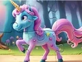 لعبة Jigsaw Puzzle: Magic Forest Unicorn على الانترنت