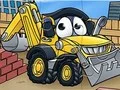 لعبة Jigsaw Puzzle: Excavator Buliding على الانترنت