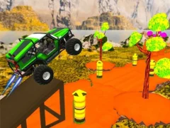 لعبة Mega ramp car racing stunts 3D impossible tracks على الانترنت
