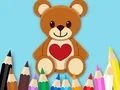 لعبة Coloring Book: Toy Bear على الانترنت