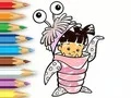 لعبة Coloring Book: Monster Costume Girl على الانترنت