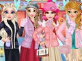 لعبة Frozen Fashion Dress Up على الانترنت