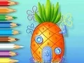 لعبة Coloring Book: Pineapple-House على الانترنت
