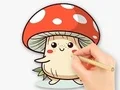 لعبة Coloring Book: Mushroom على الانترنت