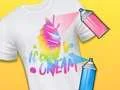لعبة Shirt Dye DIY على الانترنت