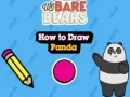 لعبة We Bare Bears How to Draw Panda على الانترنت